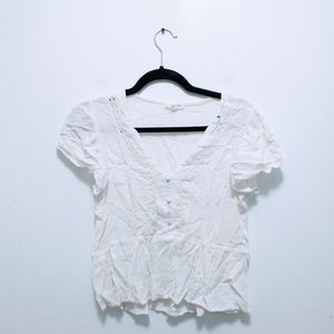 Eyeshadow boho tunic peplum blouse medium